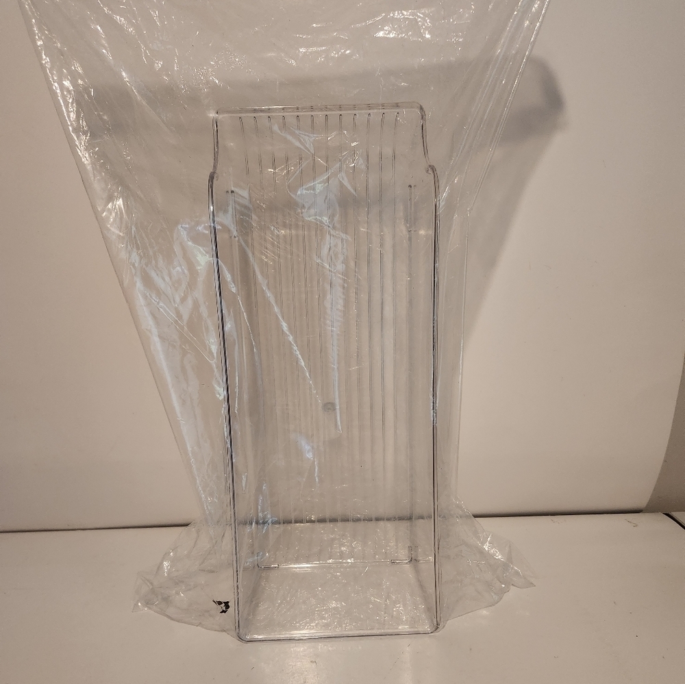 Brand New Acrylic Organizer Bin Soda Can Dispenser